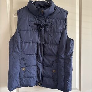 Women's Navy Quilted Vest